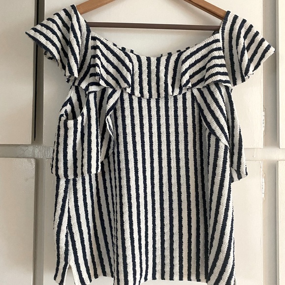 ANTHROPOLOGIE Eva Franco Keely Striped Top - Picture 2 of 7